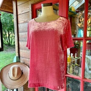Sundance Pink Short Sleeve Tee